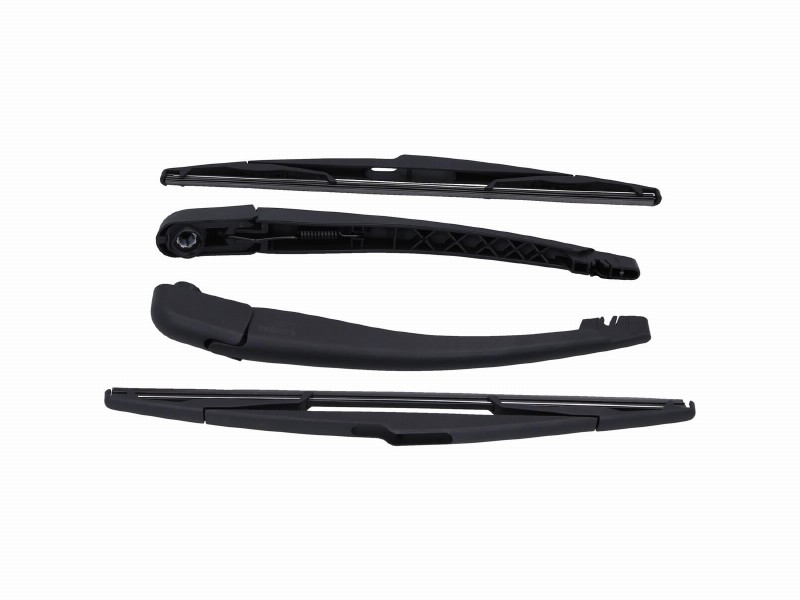Wiper arm, window cleaning