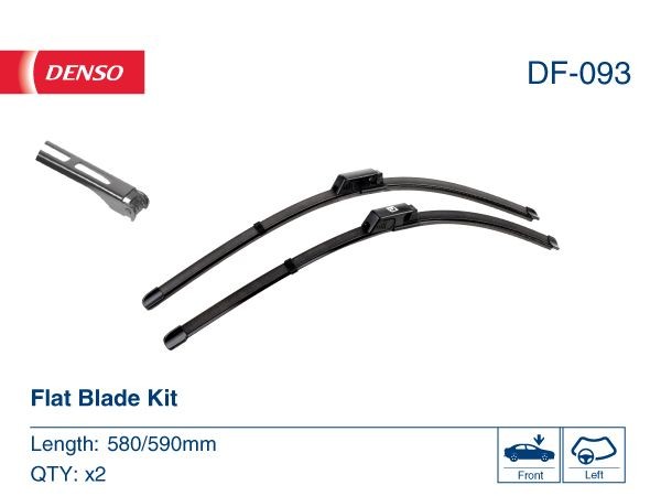 Spazzola tergi 590, 580/590 mm, flat blade