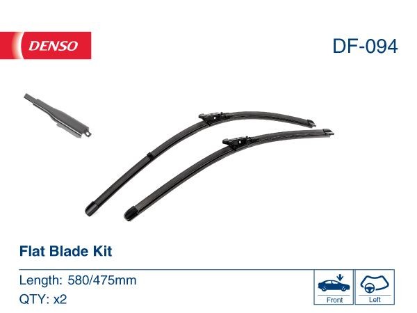 Spazzola tergi 475, 580/475 mm, flat blade