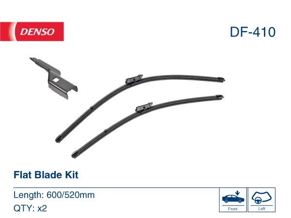 Spazzole tergi 520, 600/520 mm, flat blade