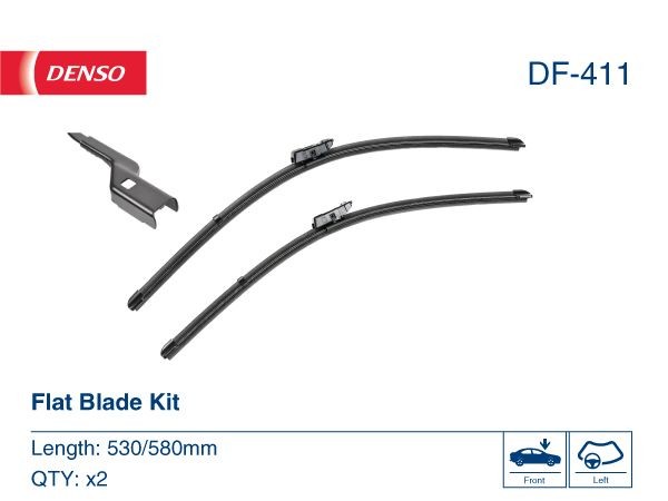 Spazzole tergi 580, 530/580 mm, flat blade