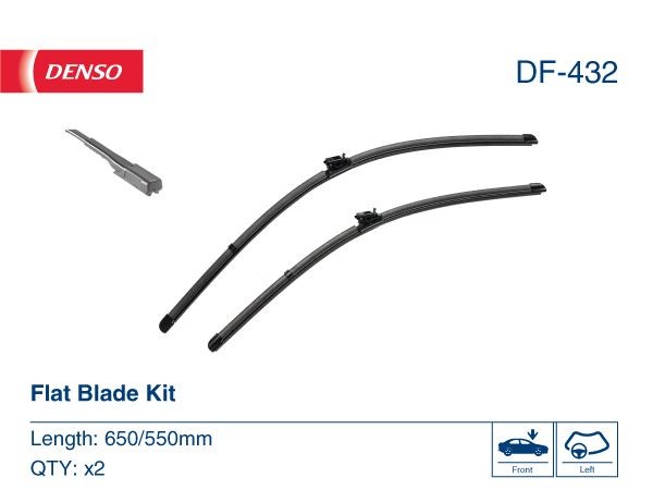 Spazzole tergi 550, 650/550 mm, flat blade