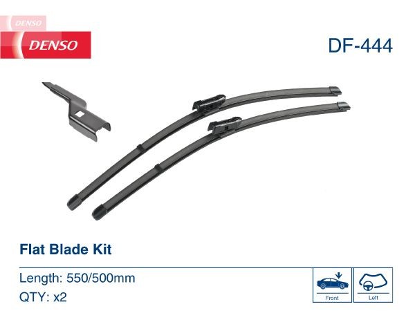 Spazzole tergi 500, 550/500 mm, flat blade