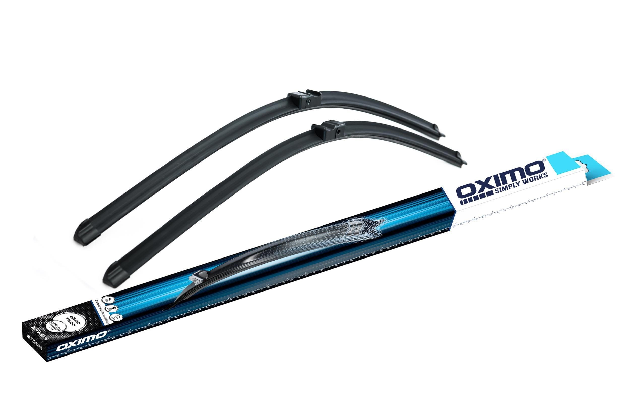 Spazzole tergi 800, 750 mm anteriore, flat blade