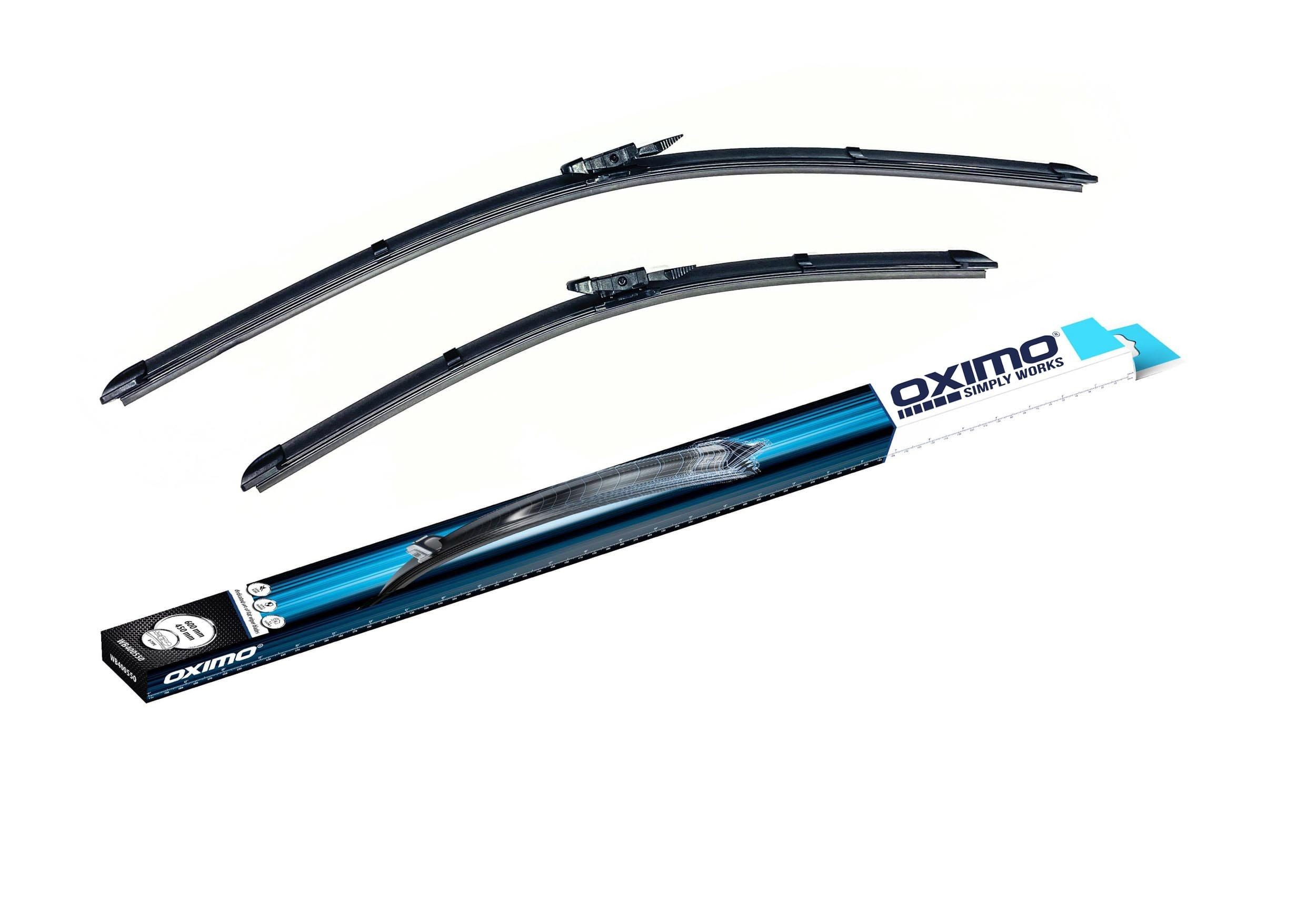 Spazzole tergi 600, 450 mm anteriore, flat blade