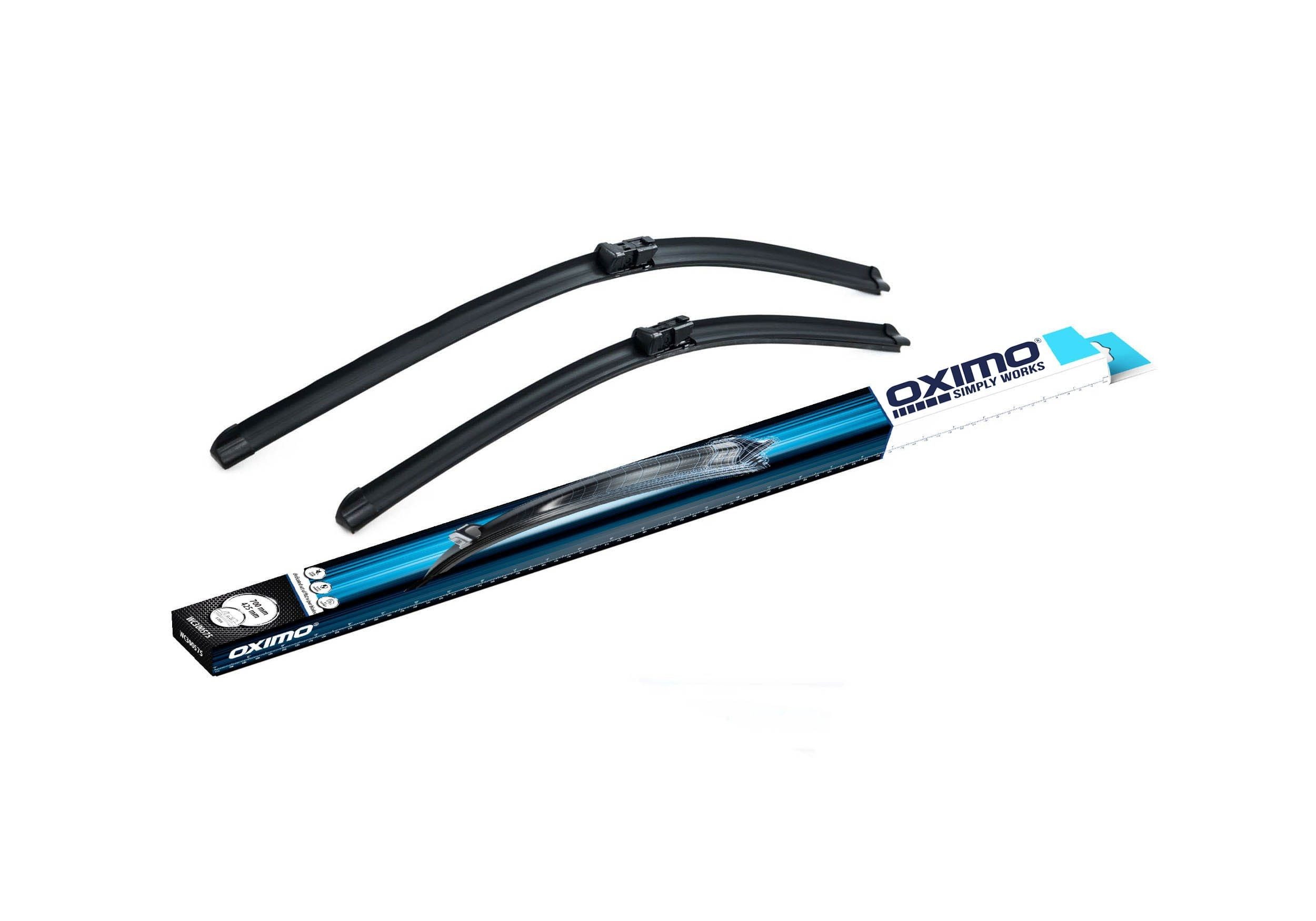 Spazzole tergi 550, 525 mm anteriore, flat blade