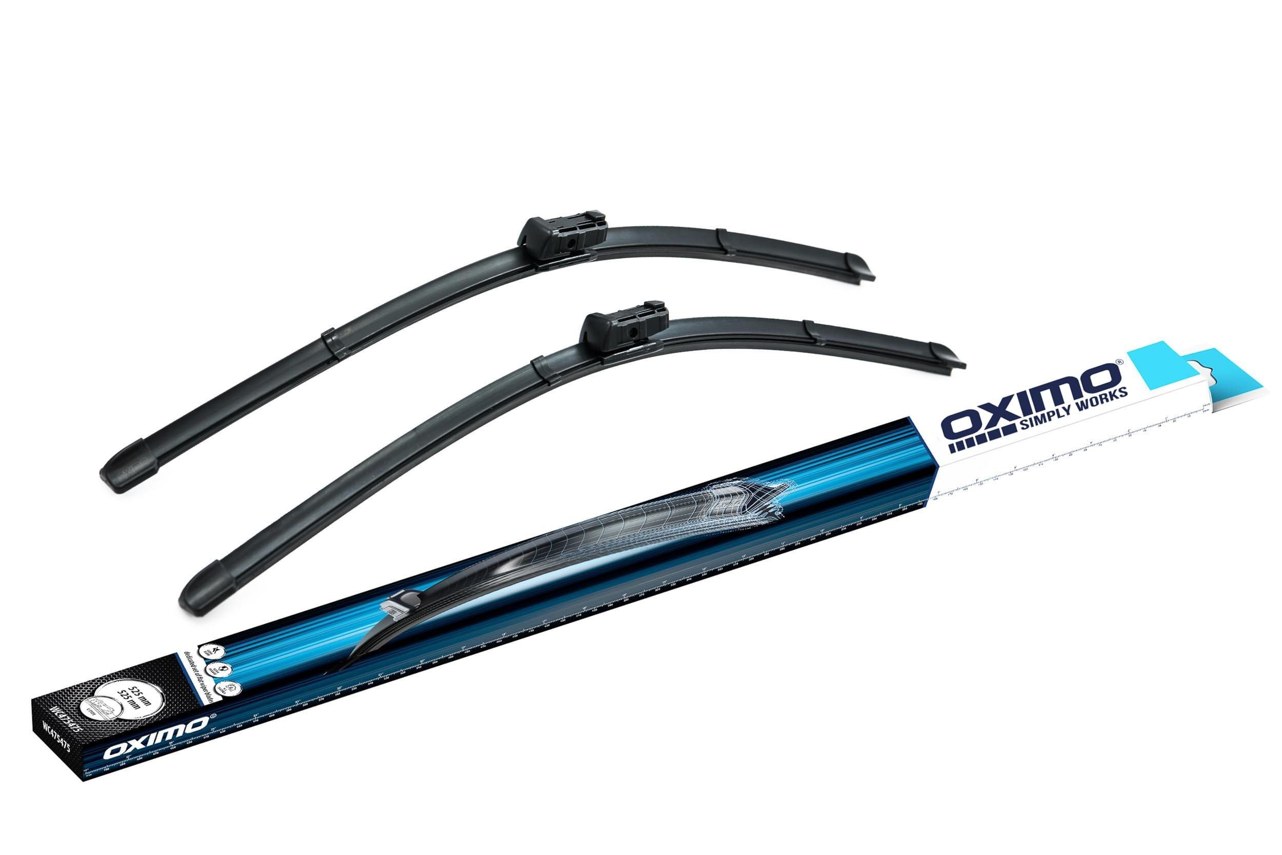 Spazzole tergi 525 mm anteriore, flat blade