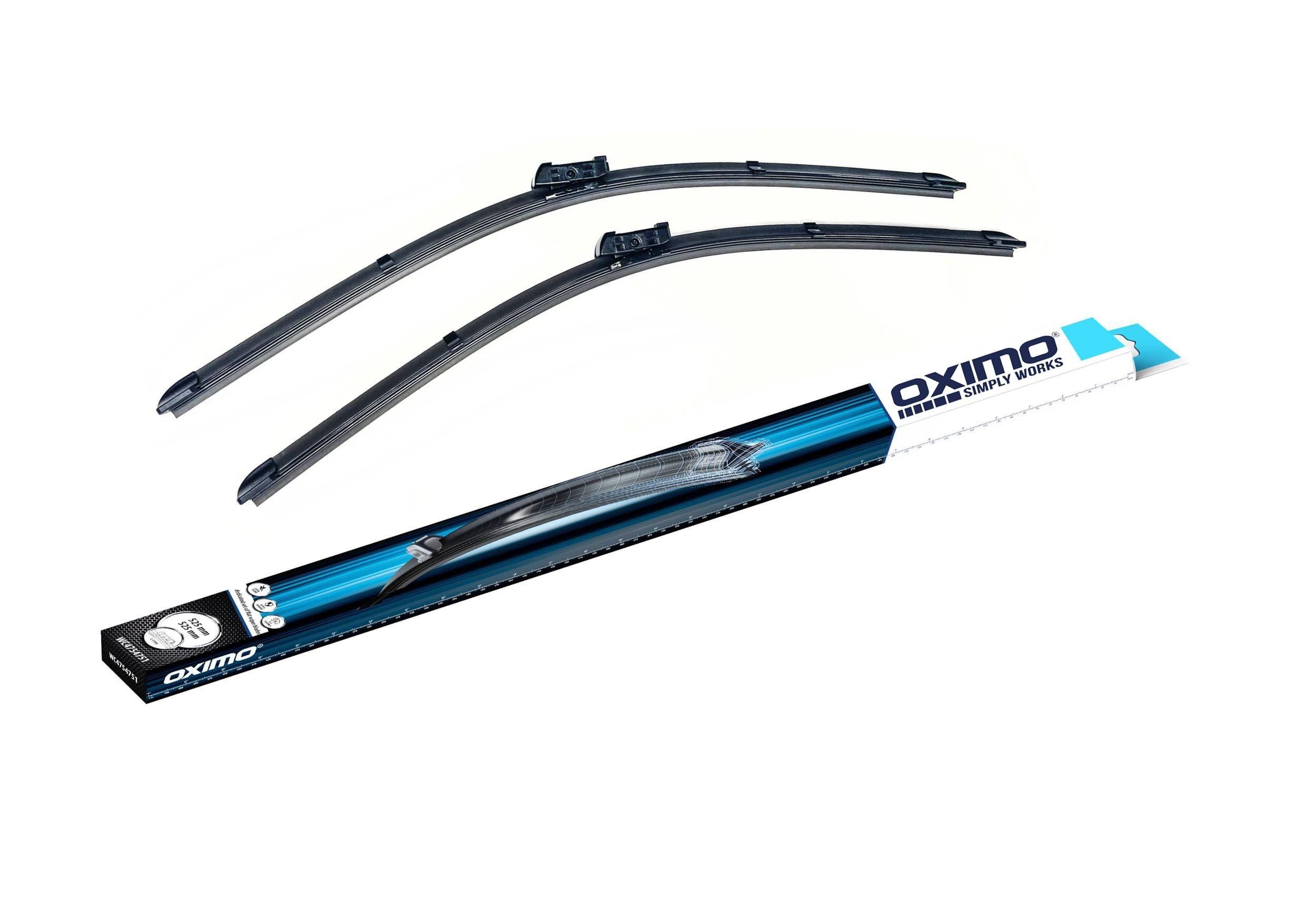 Spazzole tergi 525 mm anteriore, flat blade