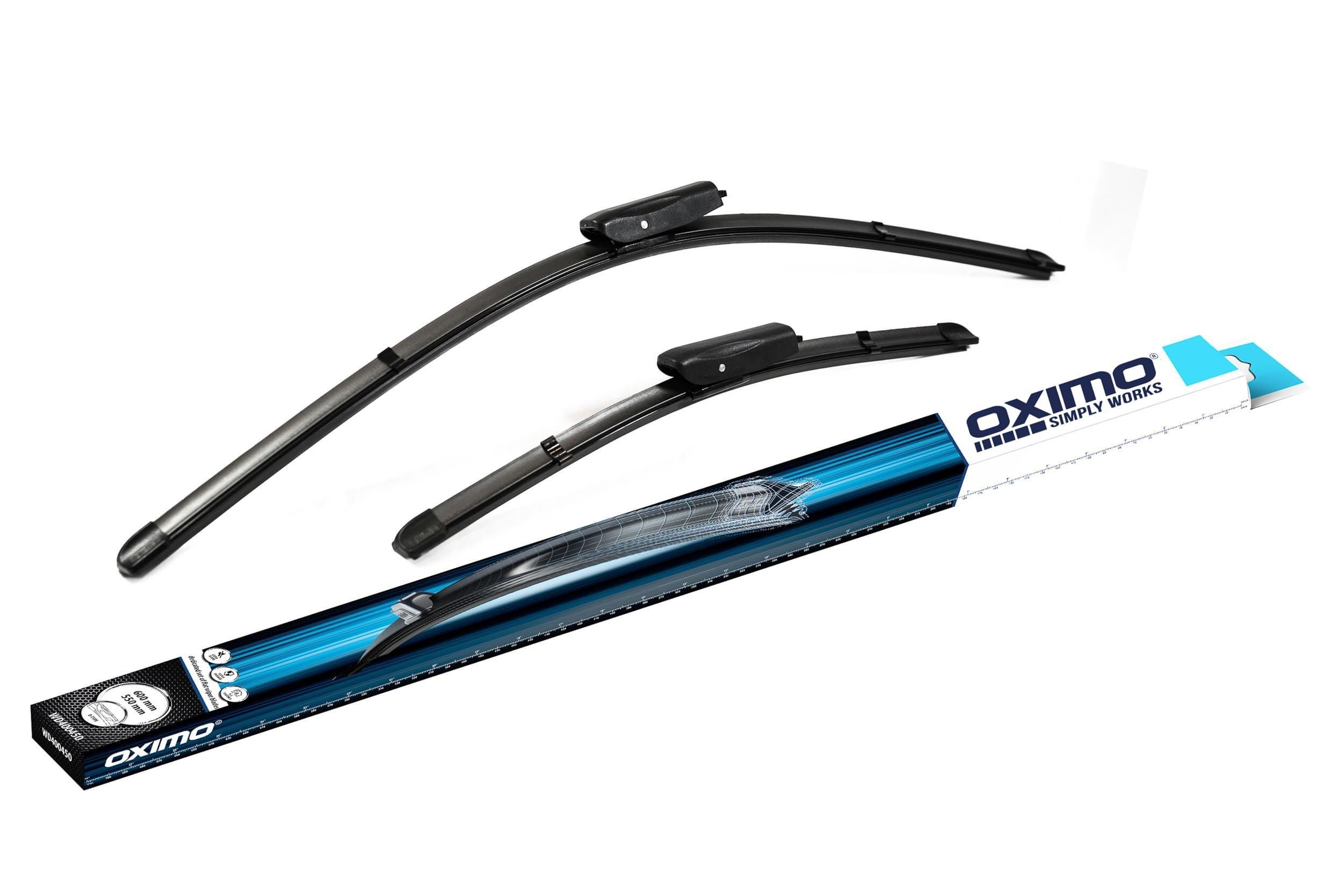 Spazzole tergi 600, 550 mm anteriore, flat blade