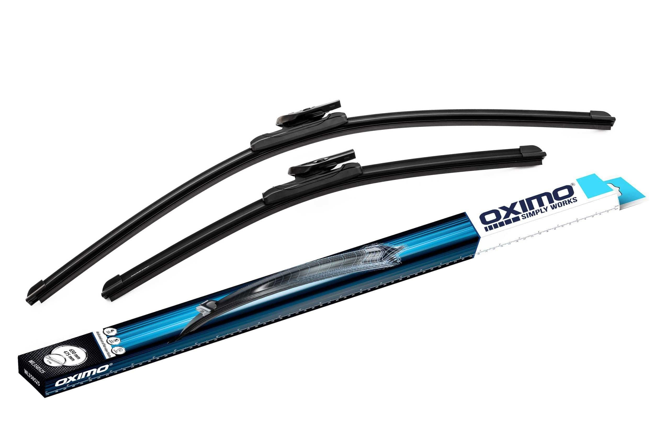 Spazzole tergi 650, 475 mm anteriore, flat blade