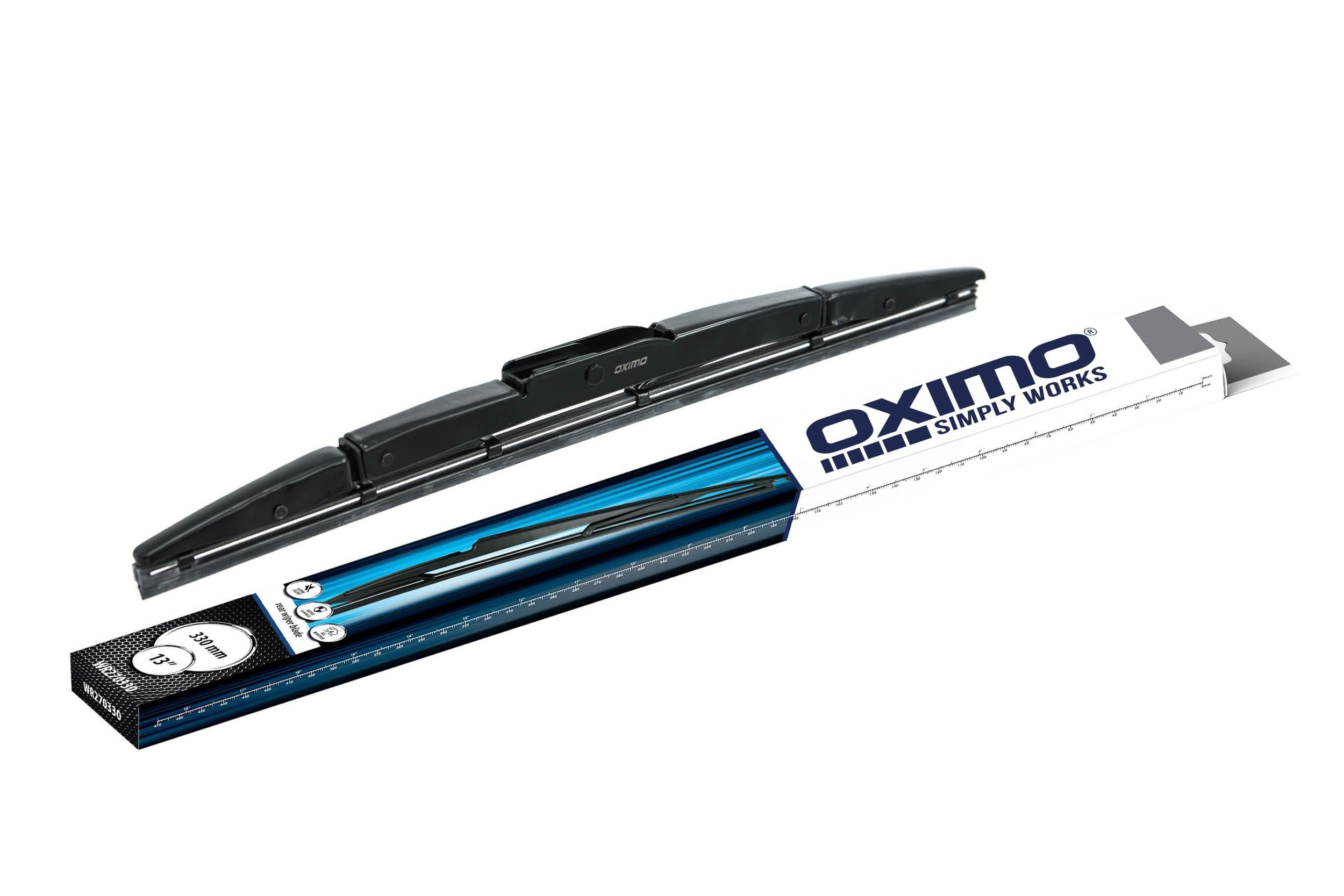 Spazzola tergi 330 mm posteriore, tergi a staffa
