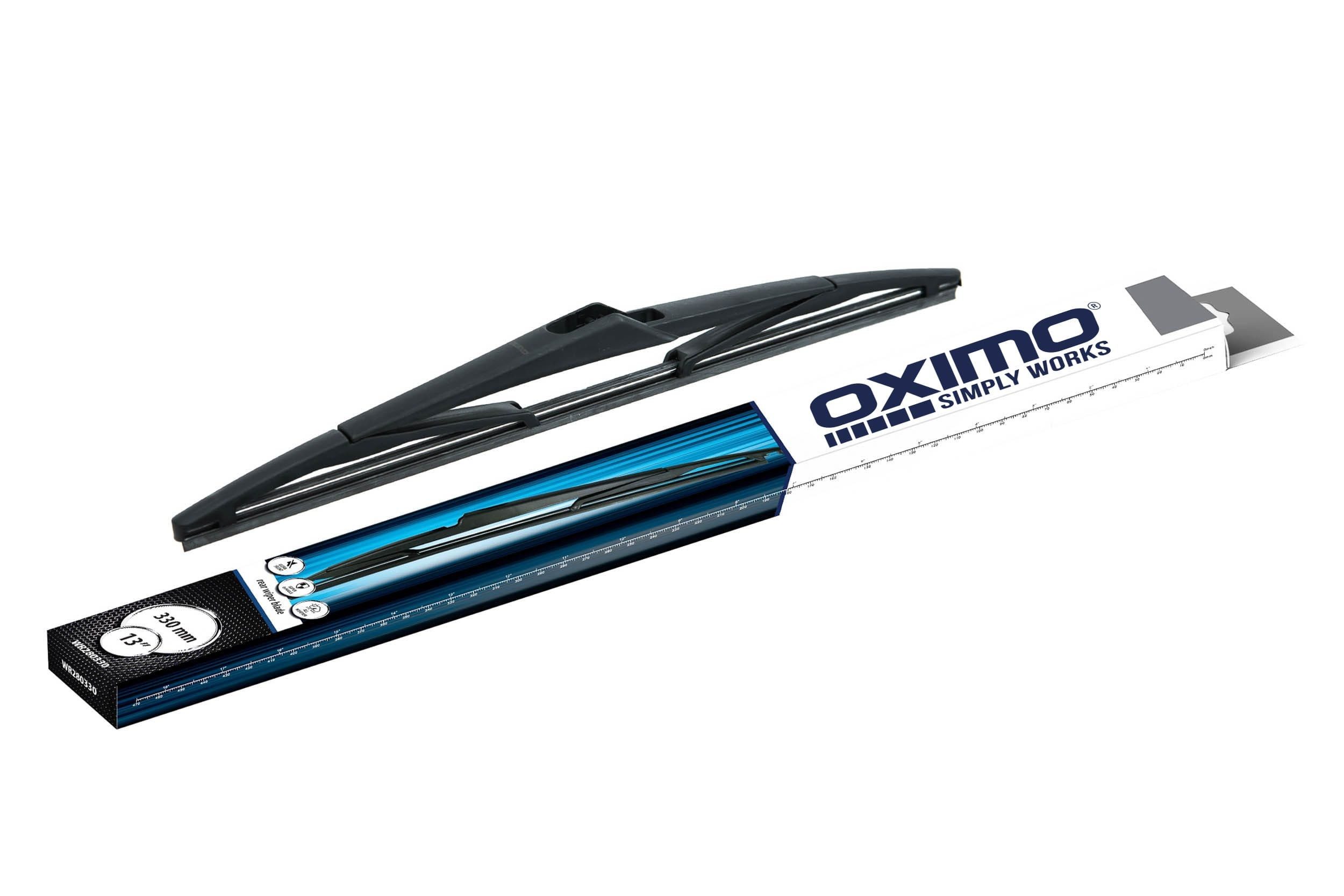 Spazzola tergi 330 mm posteriore, tergi a staffa