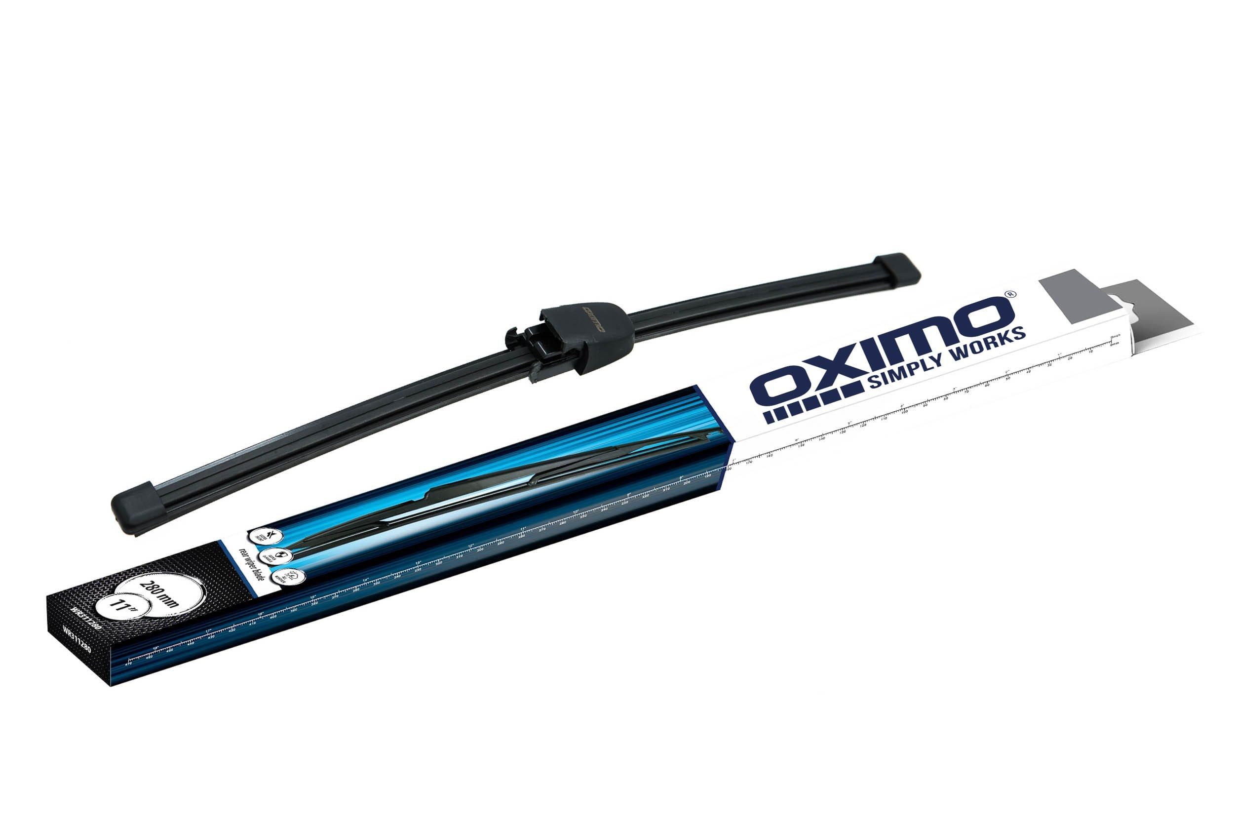 Spazzola tergi 280 mm posteriore, flat blade