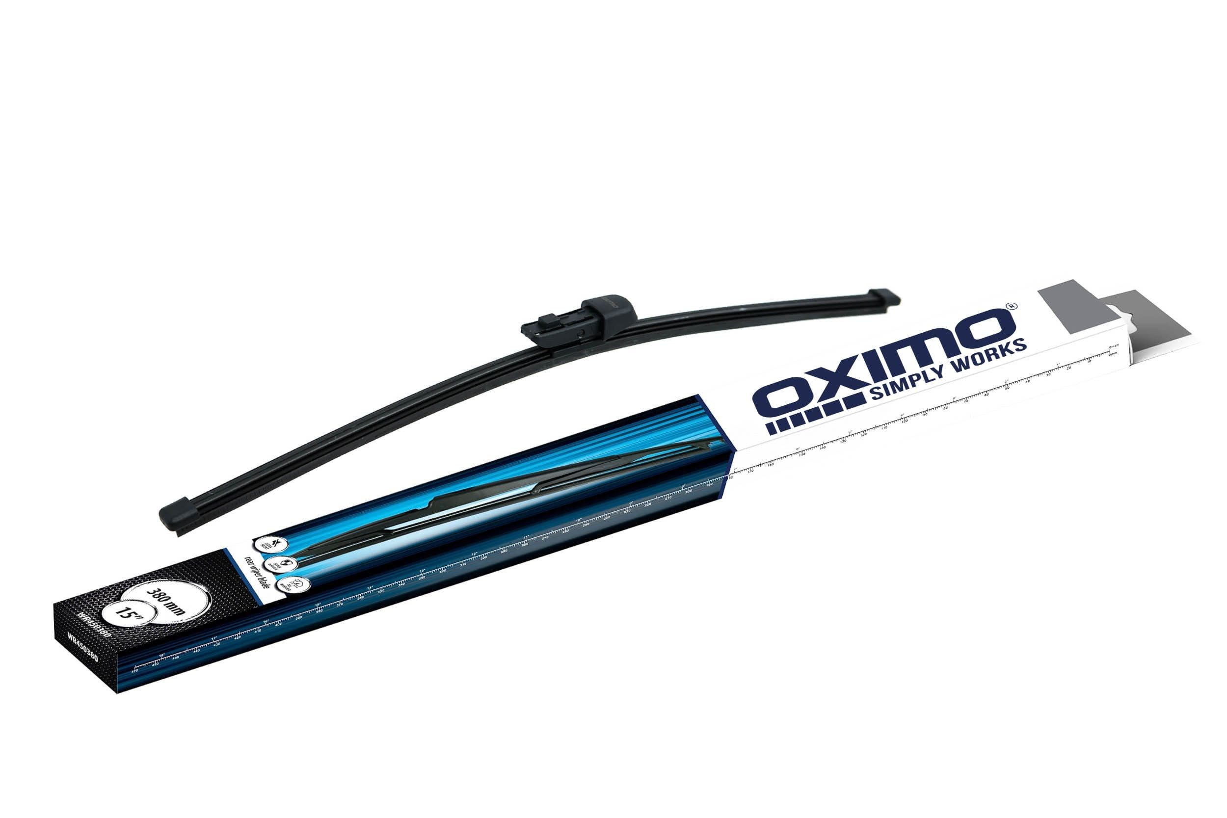 Spazzola tergi 380 mm posteriore, flat blade