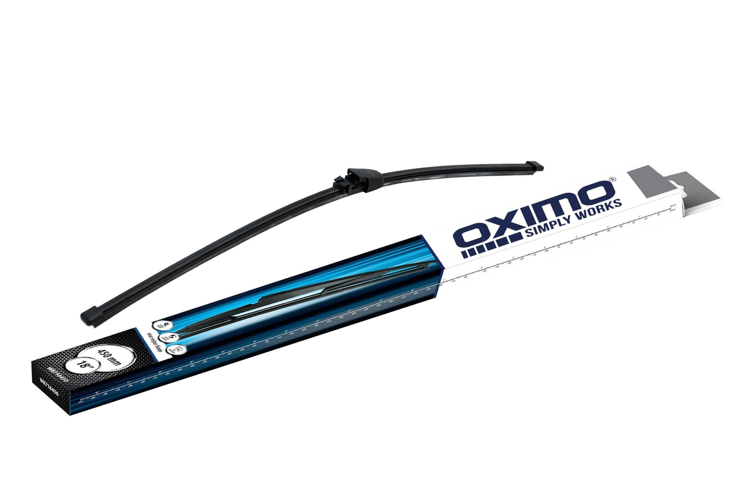 Spazzola tergi 450 mm posteriore, flat blade