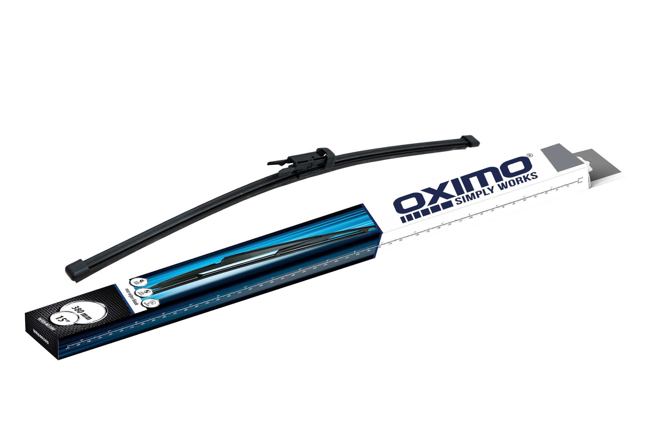 Spazzola tergi 380 mm posteriore, flat blade