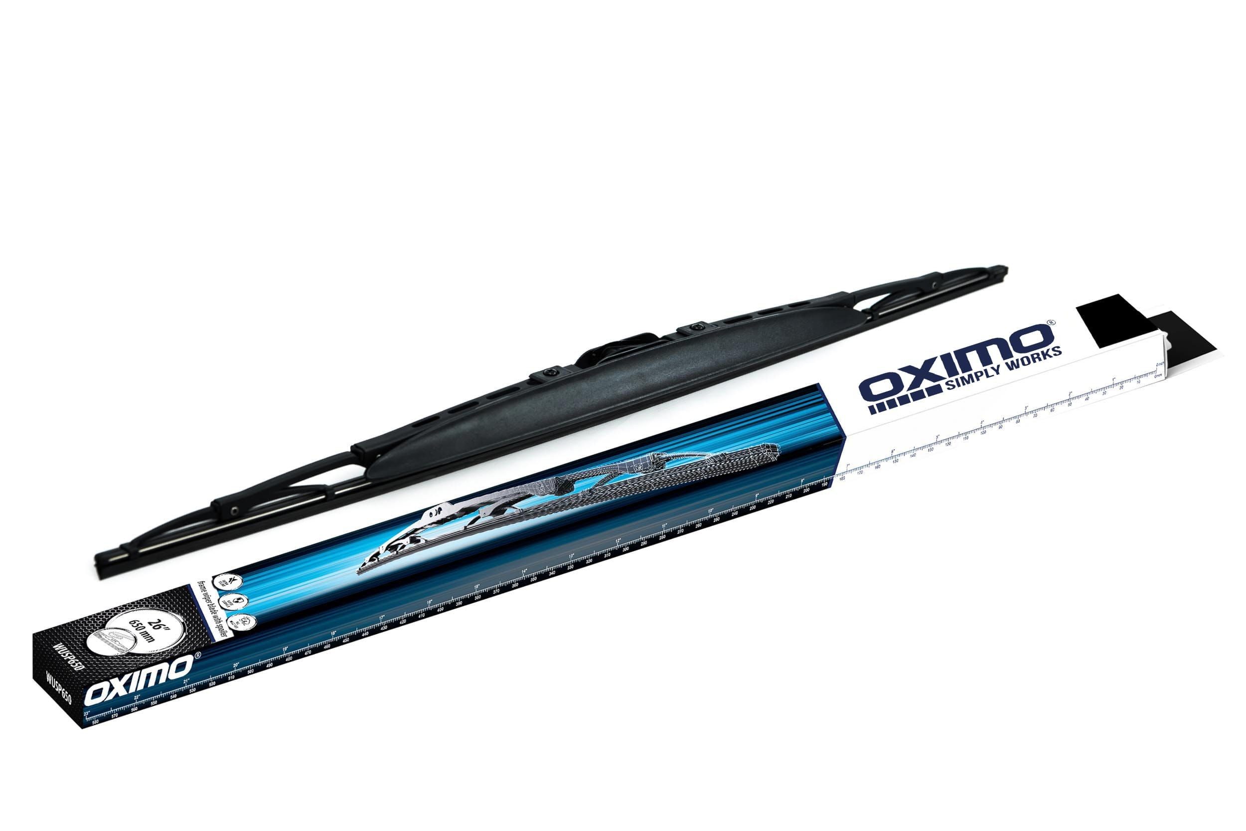 Spazzola tergi 650 mm, tergi a staffa con spoiler