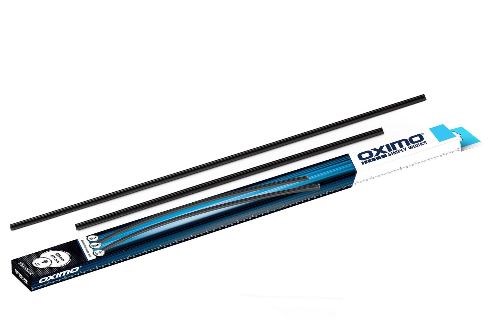 Spazzole tergi 650, 475 mm anteriore, Gomma prodotta con >80% di materiali sostenibili