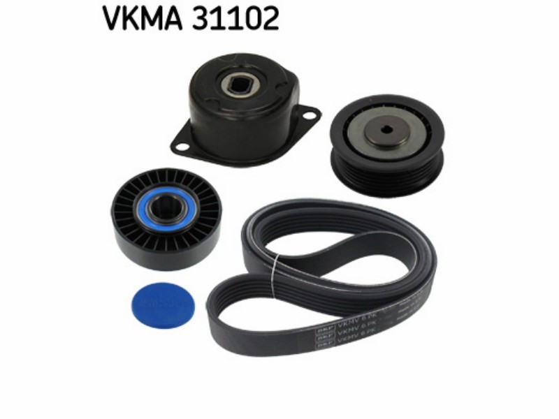 V-ribbed belt kit