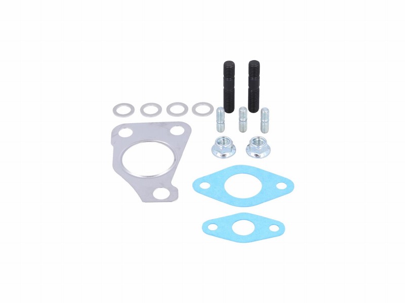Mounting kit, turbocharger