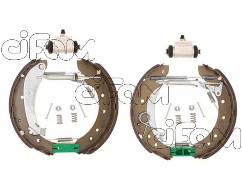Brake shoe set
