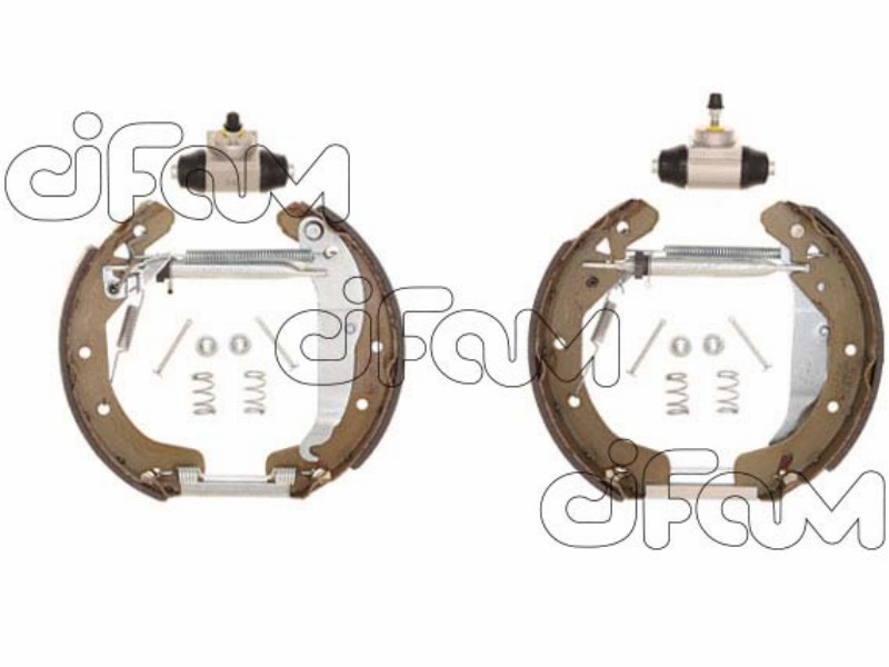 Brake shoe set