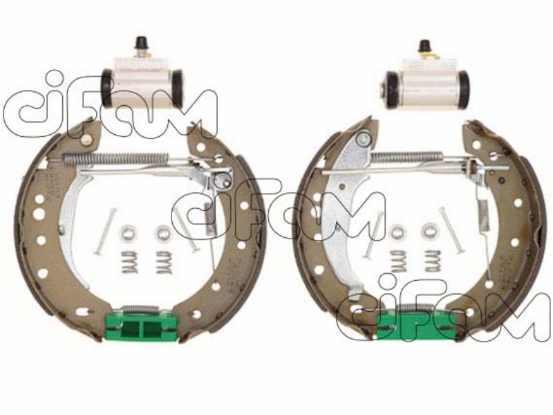 Brake shoe set