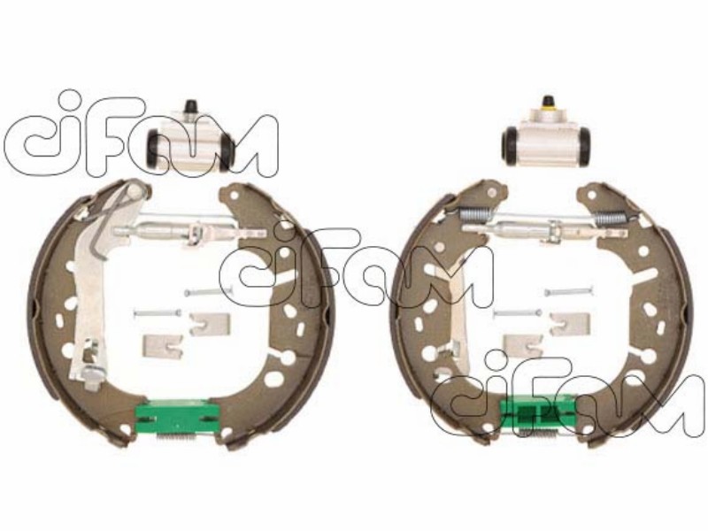 Brake shoe set