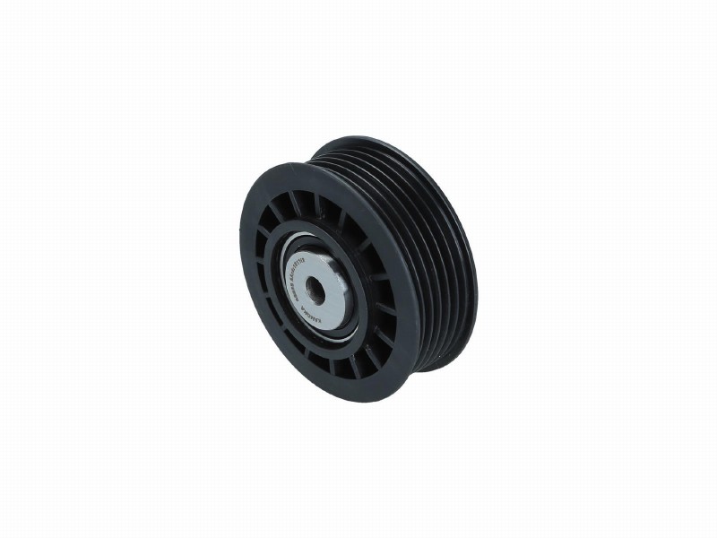 Deflection/guide pulley, V-ribbed belt