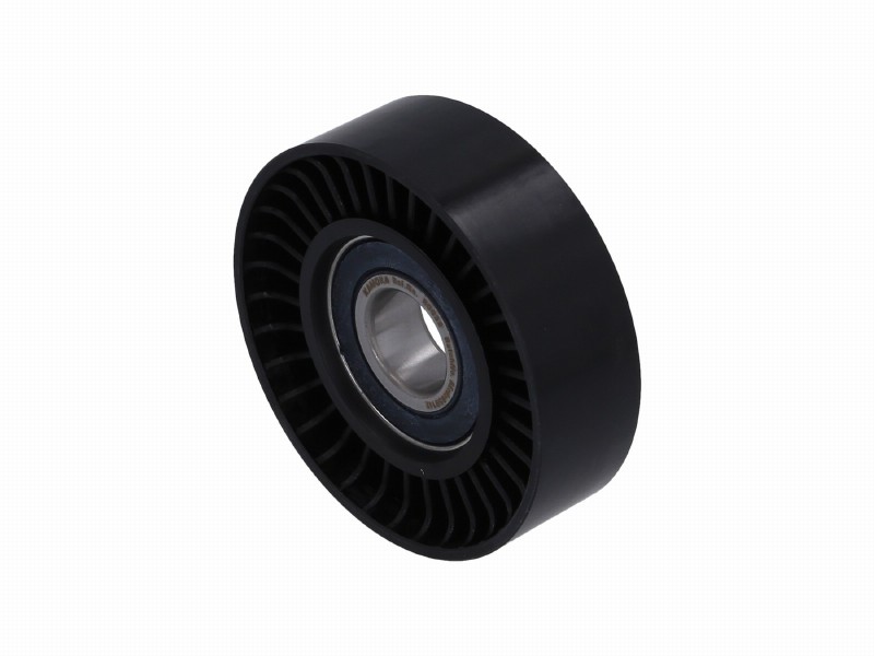 Deflection/guide pulley, V-ribbed belt