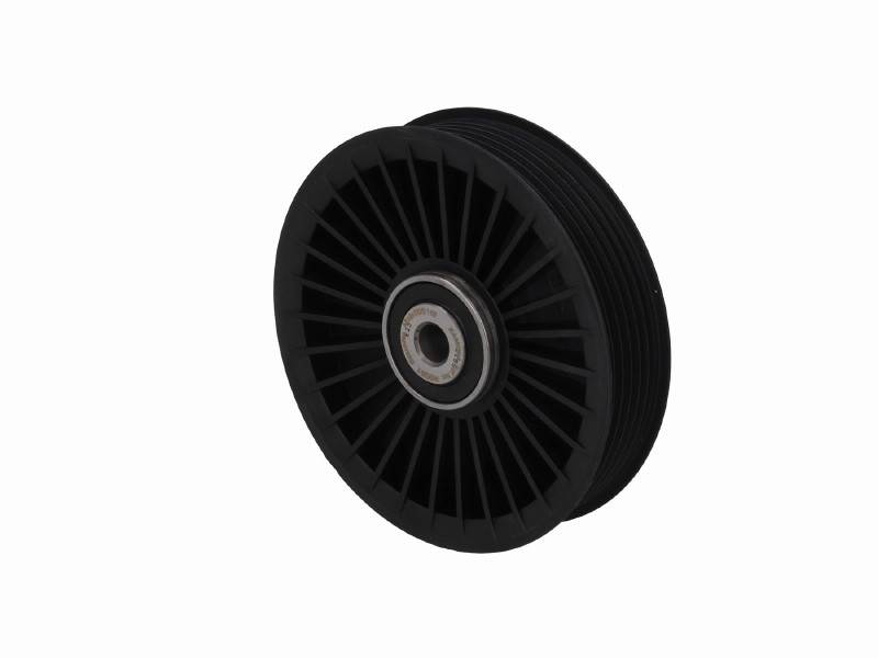 Deflection/guide pulley, V-ribbed belt