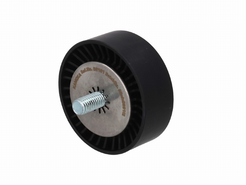 Deflection/guide pulley, V-ribbed belt