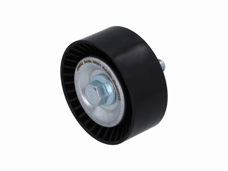 Deflection/guide pulley, V-ribbed belt