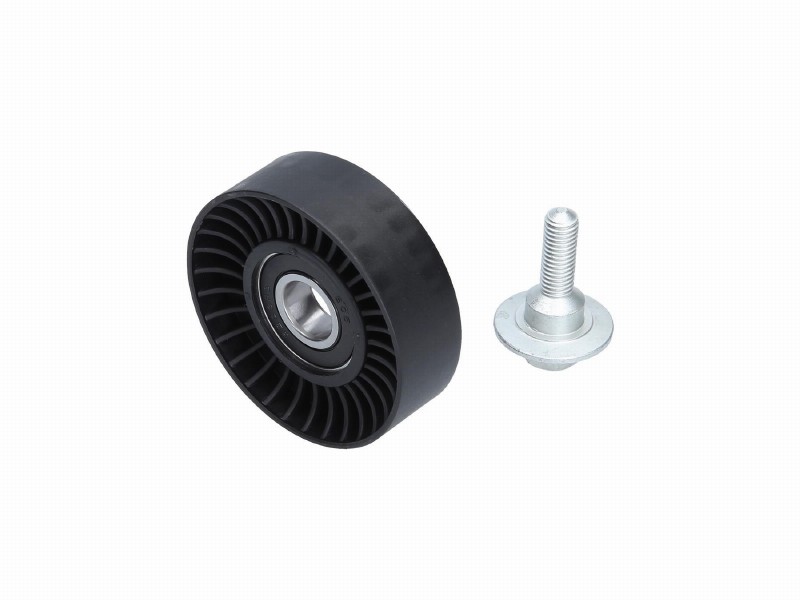 Deflection/guide pulley, V-ribbed belt