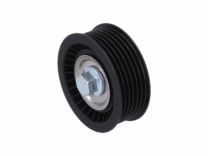 Deflection/guide pulley, V-ribbed belt