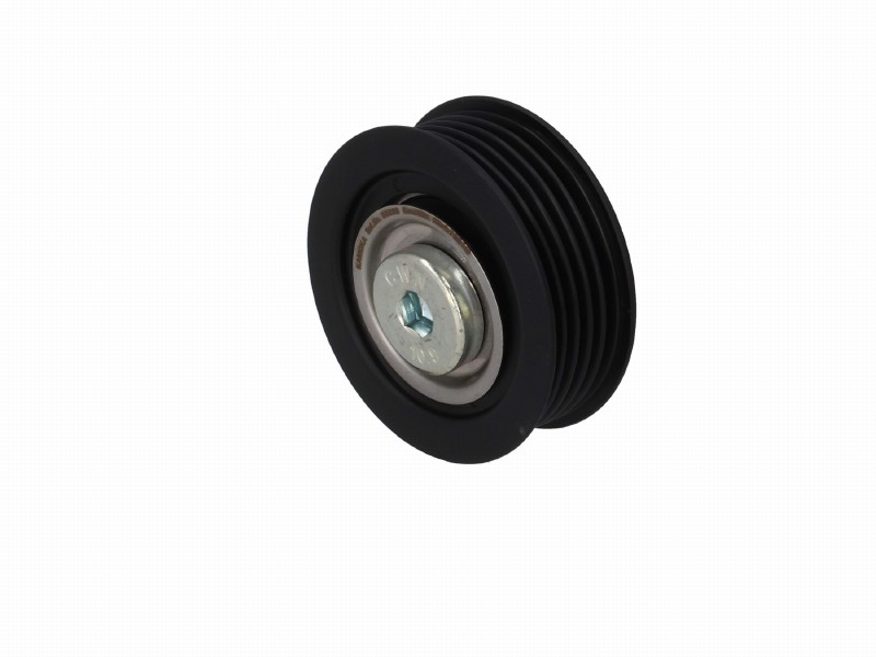 Deflection/guide pulley, V-ribbed belt