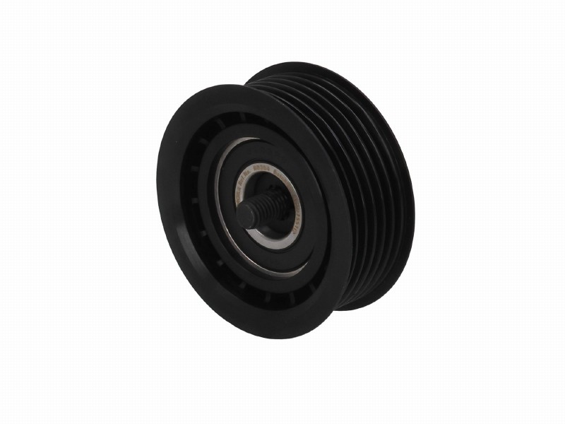 Deflection/guide pulley, V-ribbed belt