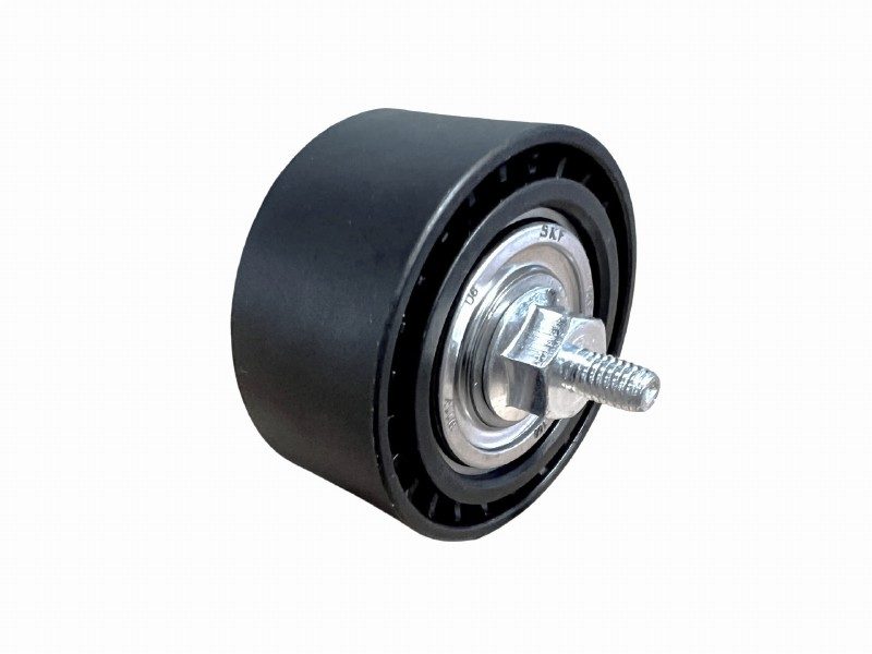 Deflection/guide pulley, V-ribbed belt