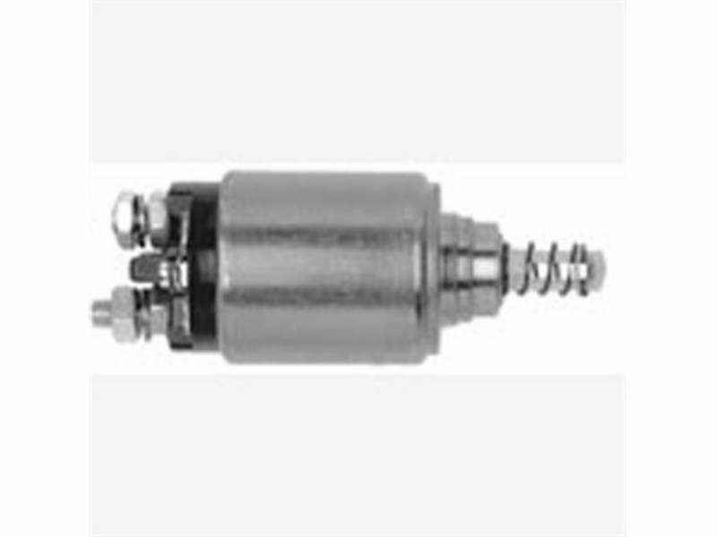 Solenoid switch, starter motor