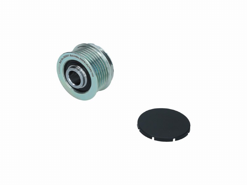 Alternator freewheel device