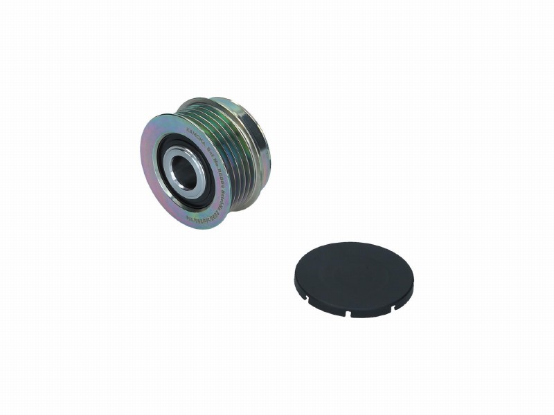 Alternator freewheel device
