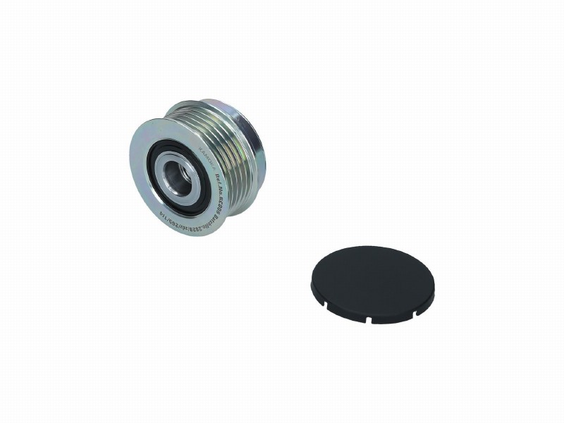 Alternator freewheel device