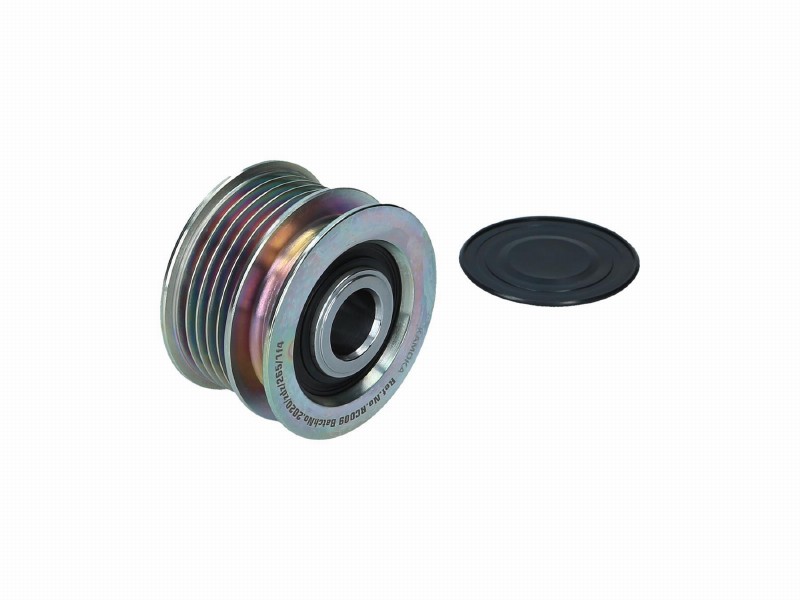 Alternator freewheel device