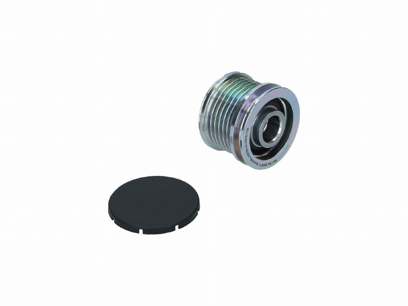 Alternator freewheel device