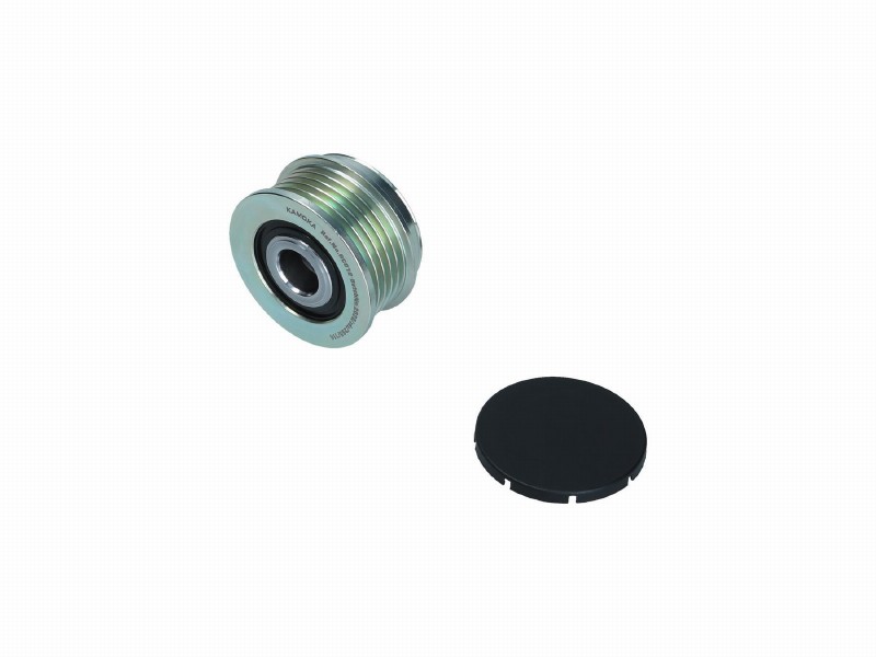 Alternator freewheel device