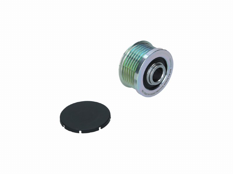 Alternator freewheel device