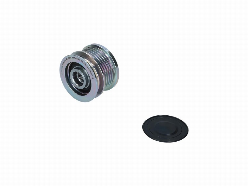 Alternator freewheel device