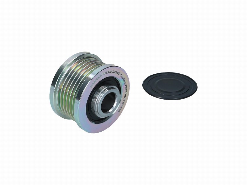 Alternator freewheel device