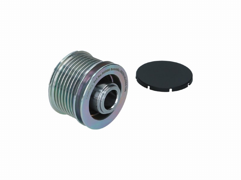 Alternator freewheel device