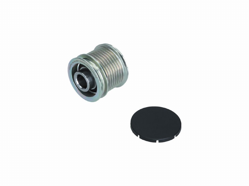 Alternator freewheel device